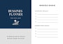 design a custom business planner in canva